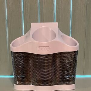 Polder White and Black Organizer Caddy